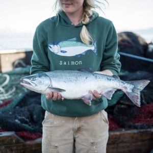 Alaska Salmon Sisters Hoodie